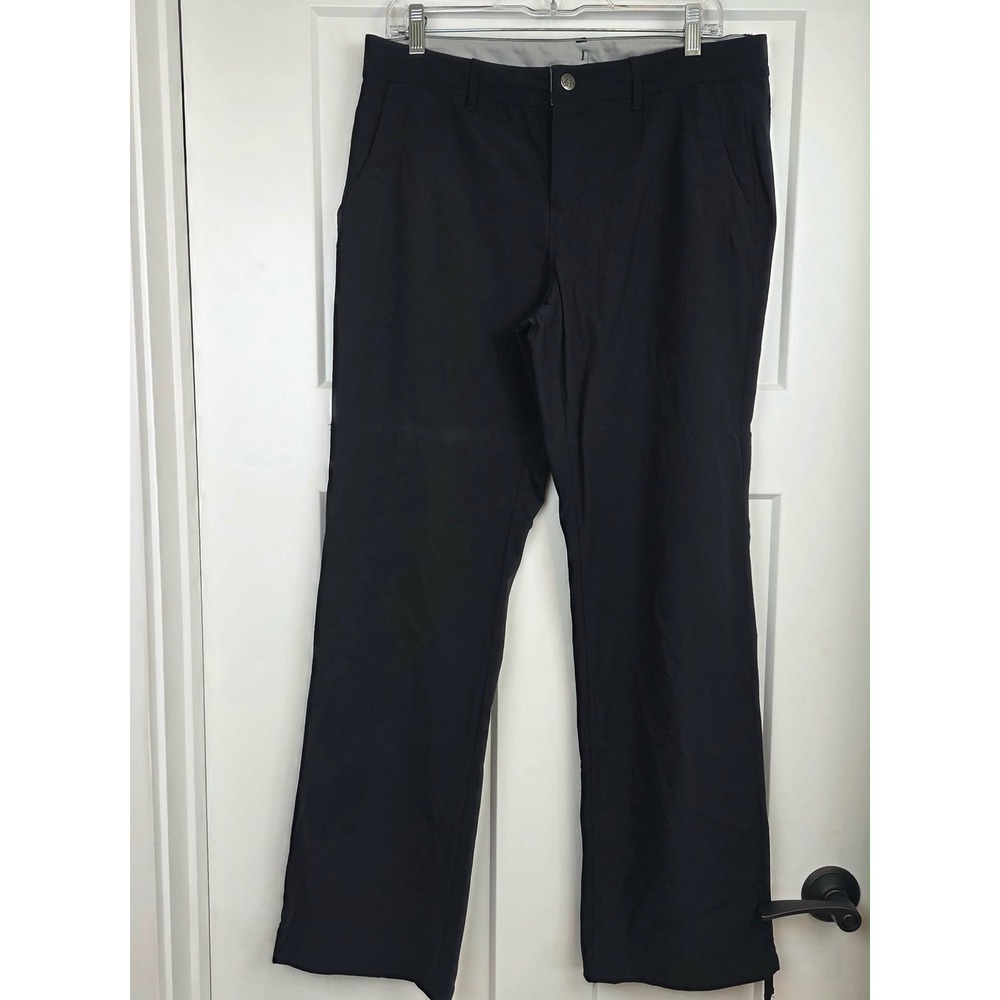 REI Co-op Women's Black Hiking Pants Ruched Size 10